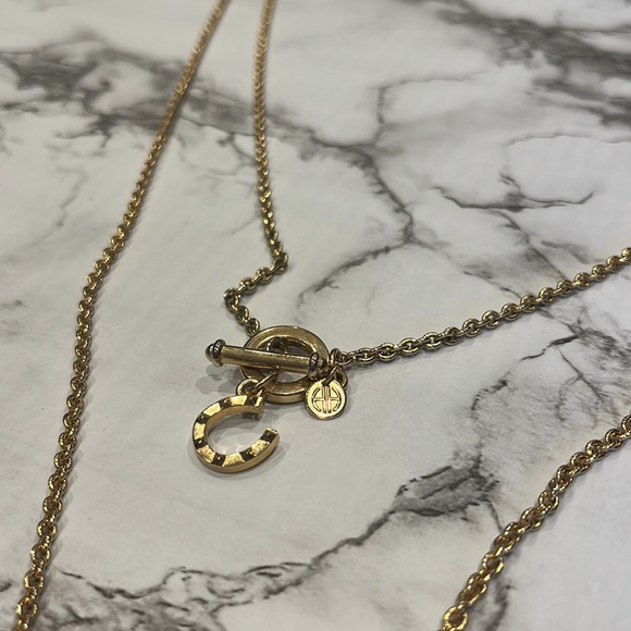 House of Harlow 1960 Large studded horseshoe necklace - Picture 7 of 12